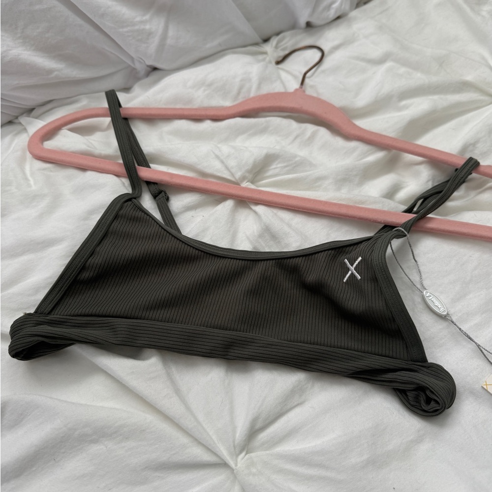 Boutine X LA Fern Green Bralette top